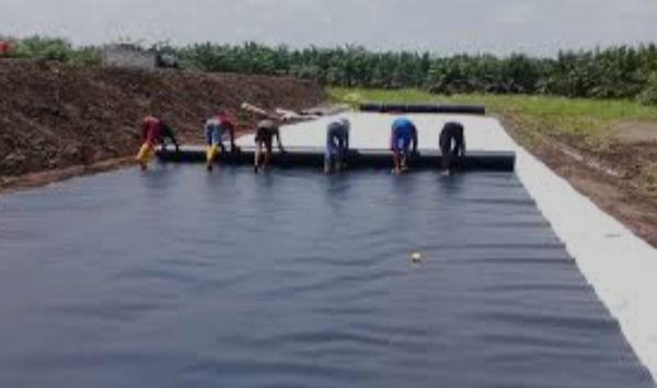 Does HDPE geomembrane crack easily?