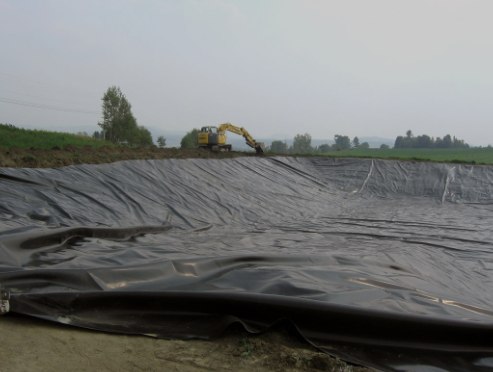 What is the weakness of HDPE geomembrane?